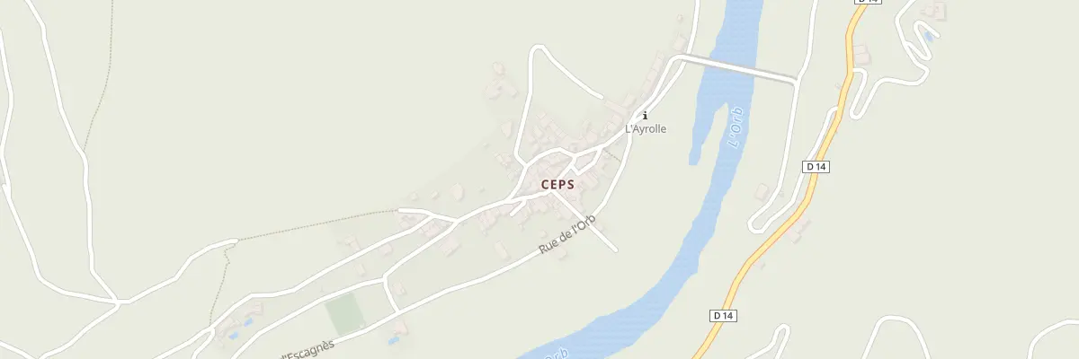 Plan du 5599F Ceps à Roquebrun