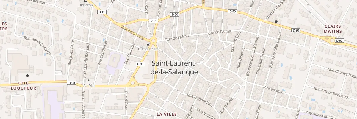 Plan du 18 Rue Armand Barbes à Saint-Laurent-de-la-Salanque