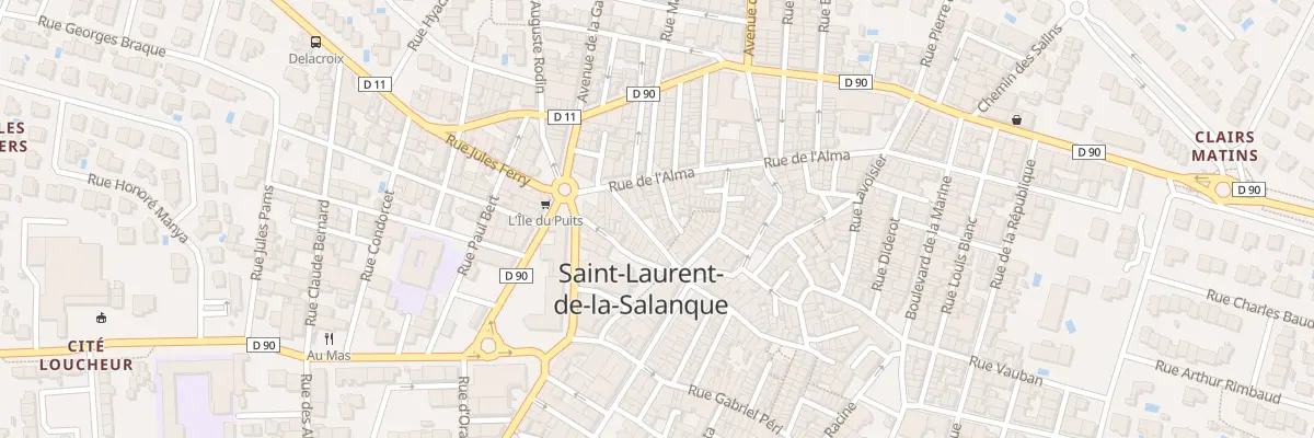 Plan du 9 Rue Armand Barbes à Saint-Laurent-de-la-Salanque