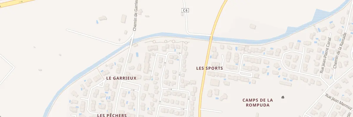 Plan du 10 Rue Fernand Got à Saint-Laurent-de-la-Salanque