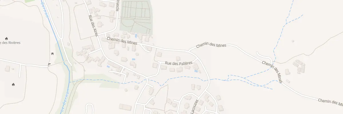 Plan du 6 Rue des Palieres à Saint-Georges-de-Luzençon