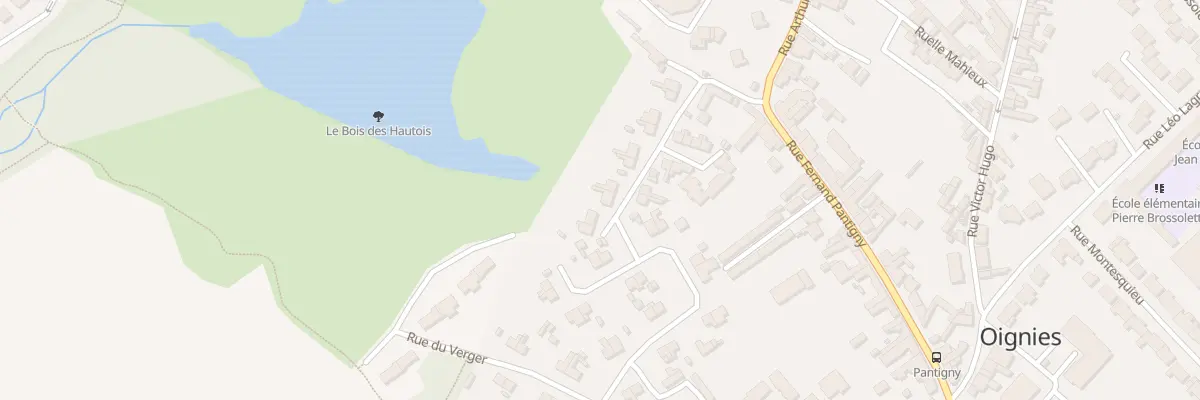 Plan du 35 Rue du Verger à Oignies