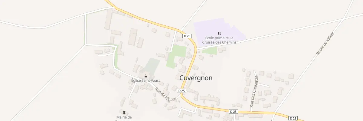 Plan du 339 Rue St Vaast à Cuvergnon