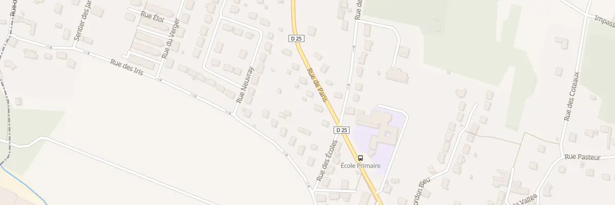 Plan du 15 Rue de Paris à Pommeuse