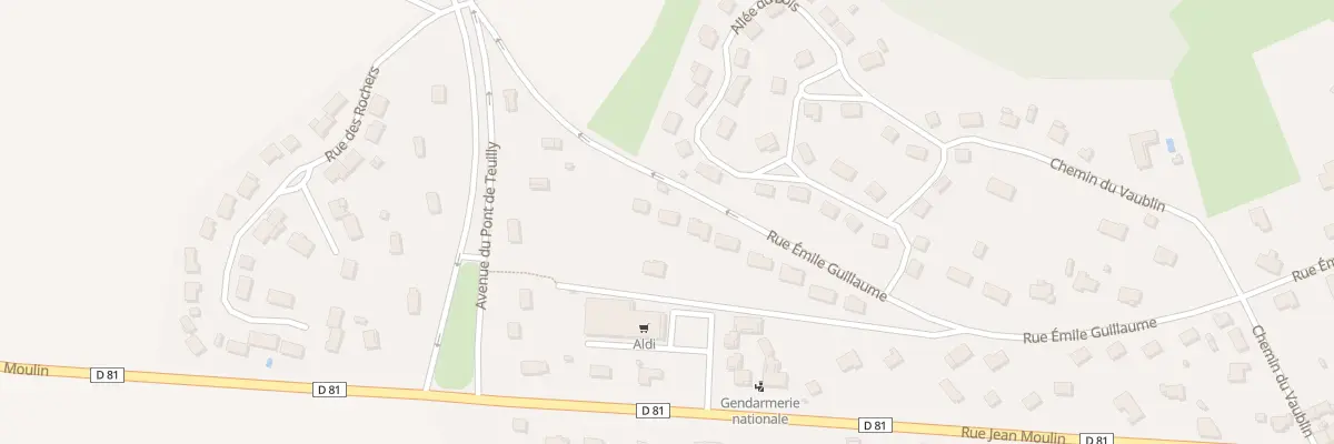 Plan du 35 Rue Emile Guillaume à Chéroy