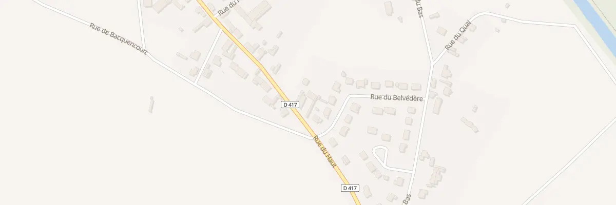 Plan du 47 Rue du Haut à Voyennes