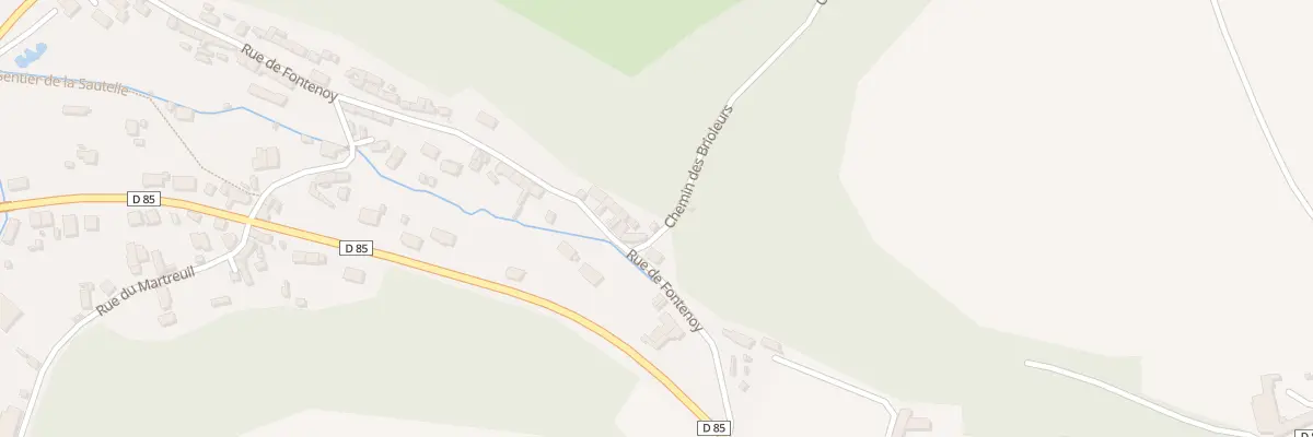 Plan du 45 Rue de Fontenoy à Pierrefonds