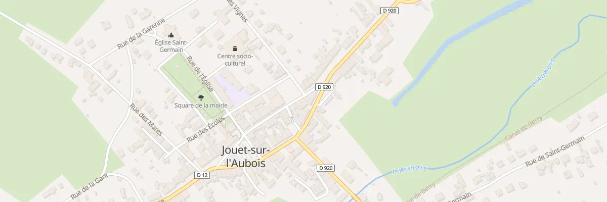Plan du 4 Rue Saint-Denis à Jouet-sur-l’Aubois