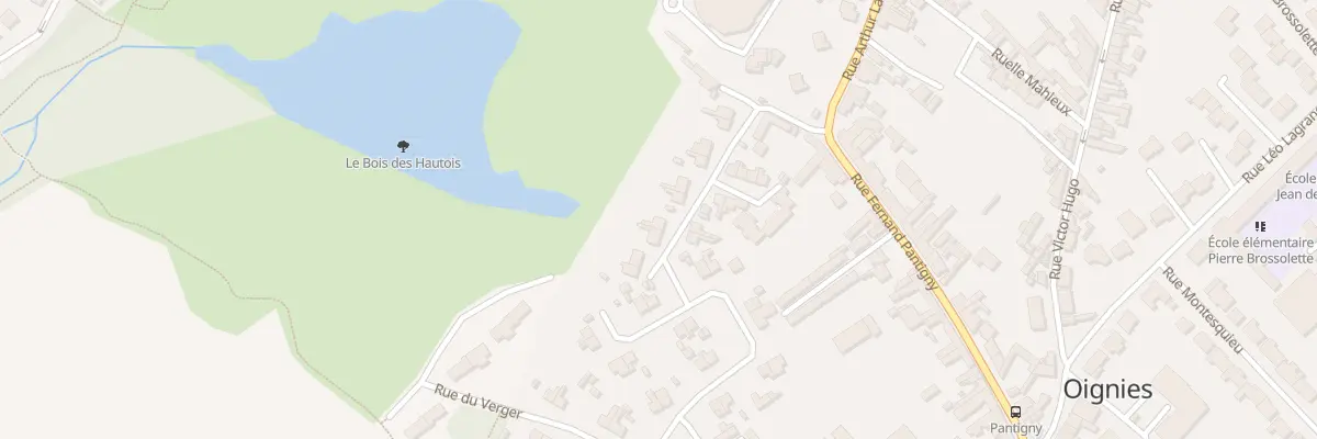 Plan du 37 Rue du Verger à Oignies