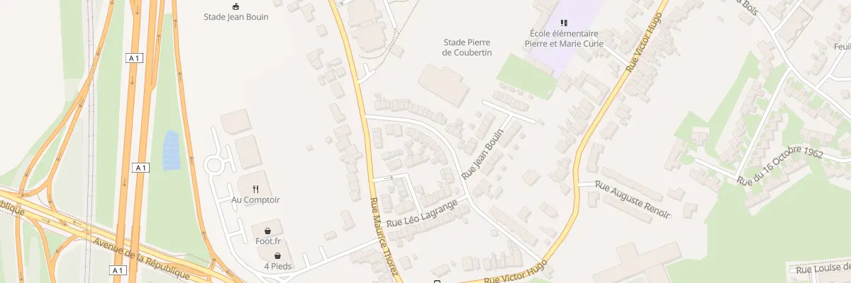 Plan du 19 Rue Pierre de Coubertin à Noyelles-Godault