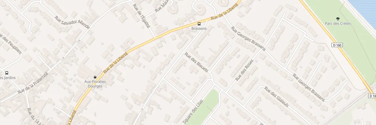 Plan du 90 Rue André Pantigny à Dourges