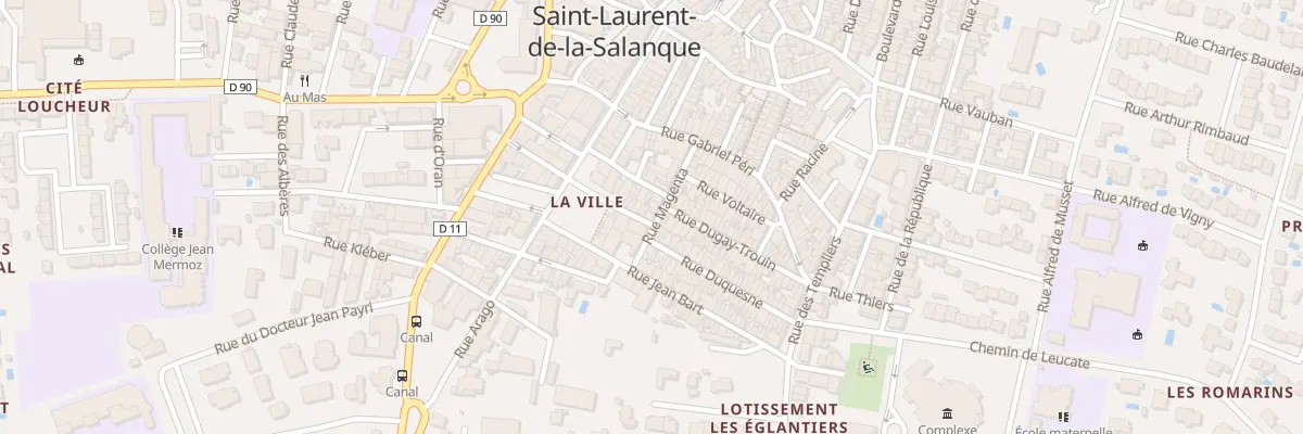 Plan du 8 Imp Pierre Lefranc à Saint-Laurent-de-la-Salanque