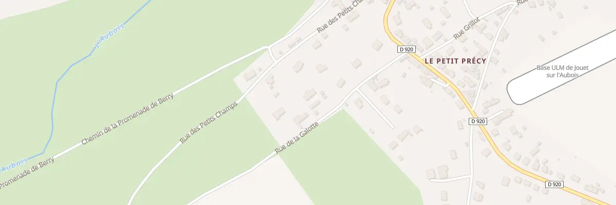 Plan du 12B Rue de la Galotte à Jouet-sur-l’Aubois
