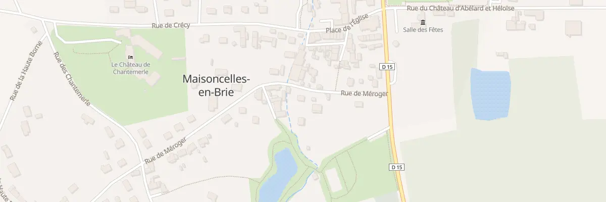 Plan du 7 Rue de Méroger à Maisoncelles-en-Brie