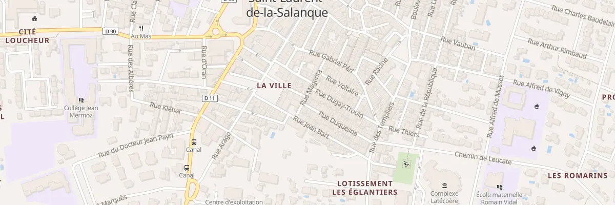 Plan du 1 Rue Duquesne à Saint-Laurent-de-la-Salanque