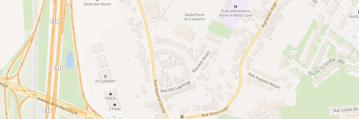 Plan du 17 Rue Pierre de Coubertin à Noyelles-Godault