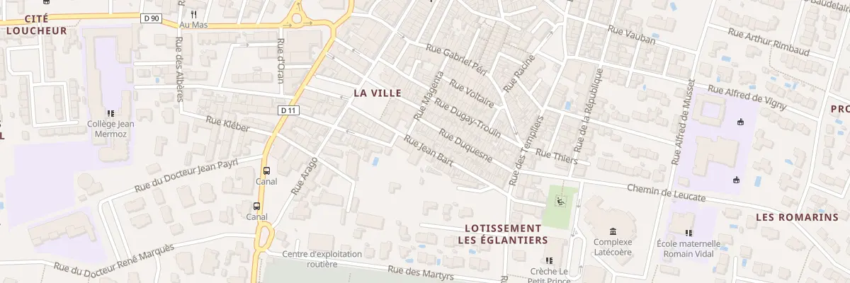 Plan du 13 Rue Jean Bart à Saint-Laurent-de-la-Salanque