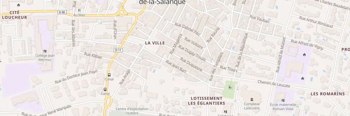 Plan du 4 Rue Duquesne à Saint-Laurent-de-la-Salanque