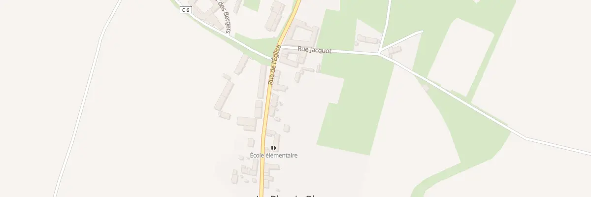 Plan du 21 Rue de l’Eglise au Plessis-Placy