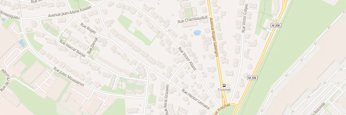 Plan du 9 Rue Victor Allard à Lille
