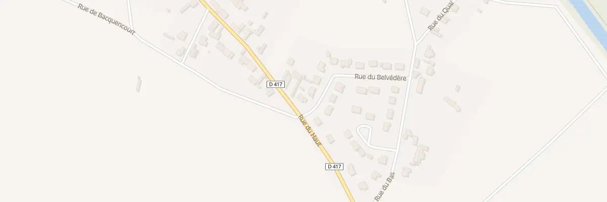 Plan du 49 Rue du Haut à Voyennes
