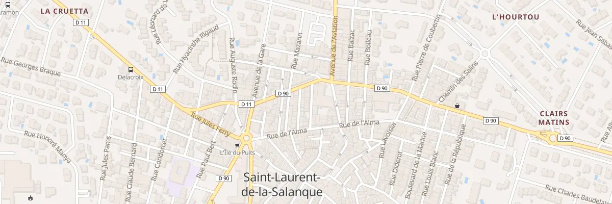 Plan du 17B Rue Paul Riquet à Saint-Laurent-de-la-Salanque