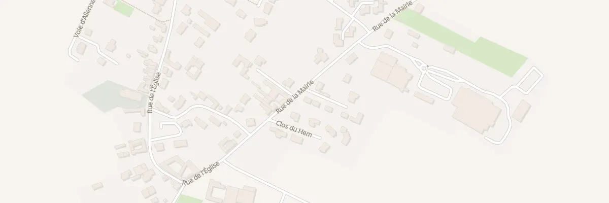 Plan du 1 Clos de l’Ainette à Chemy