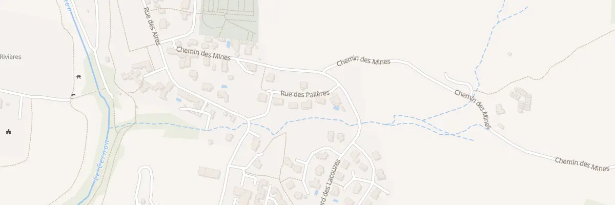Plan du 5 Rue des Palieres à Saint-Georges-de-Luzençon