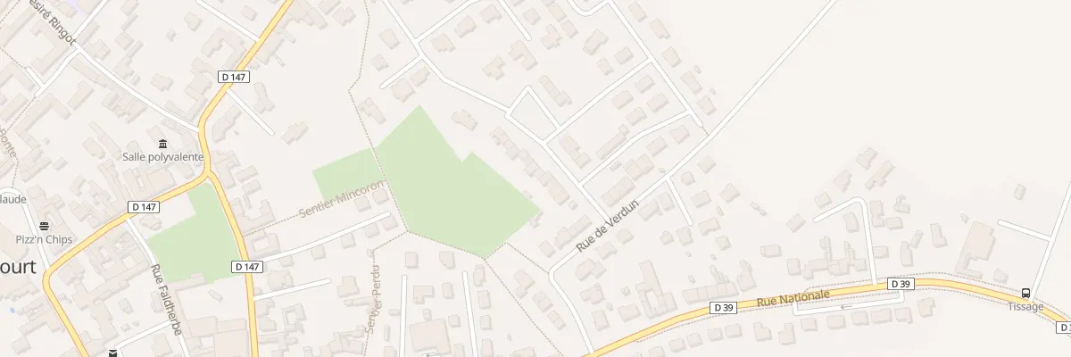 Plan du 9 Rue Edouard Lalo à Gondecourt