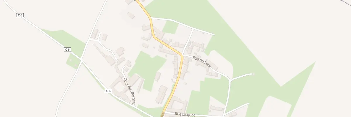 Plan du 2B Rue de l’Eglise au Plessis-Placy