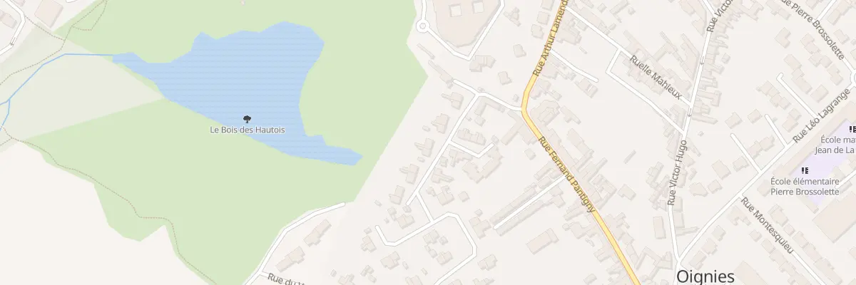 Plan du 41 Rue du Verger à Oignies