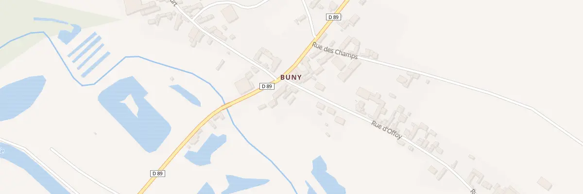 Plan du 4 Rue d’Offoy à Voyennes