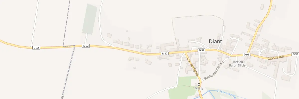 Plan du 42 Gr Grande Rue à Diant