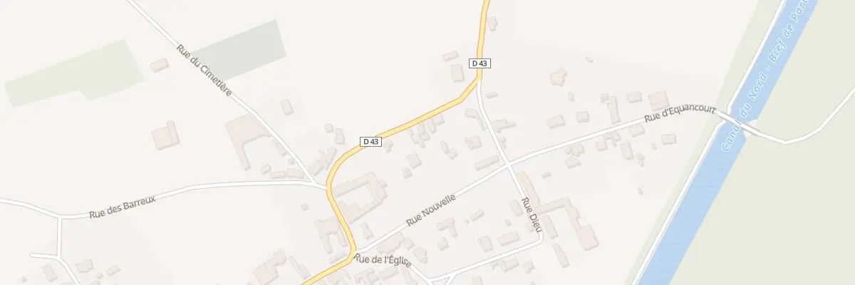 Plan du 12 Rue de Ytres à Étricourt-Manancourt