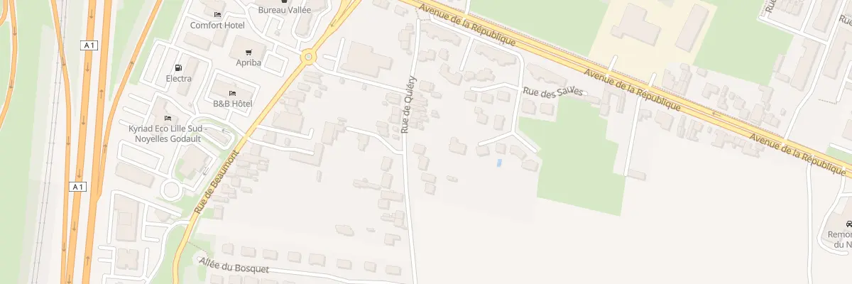 Plan du 17 Rue de Quiéry à Noyelles-Godault