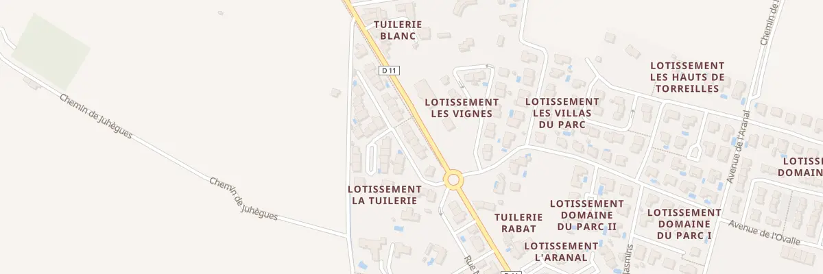 Plan du 20 Lot la Tuilerie à Torreilles