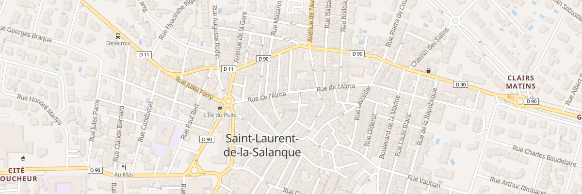 Plan du 22 Rue de l’Alma à Saint-Laurent-de-la-Salanque