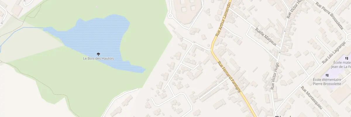 Plan du 43 Rue du Verger à Oignies