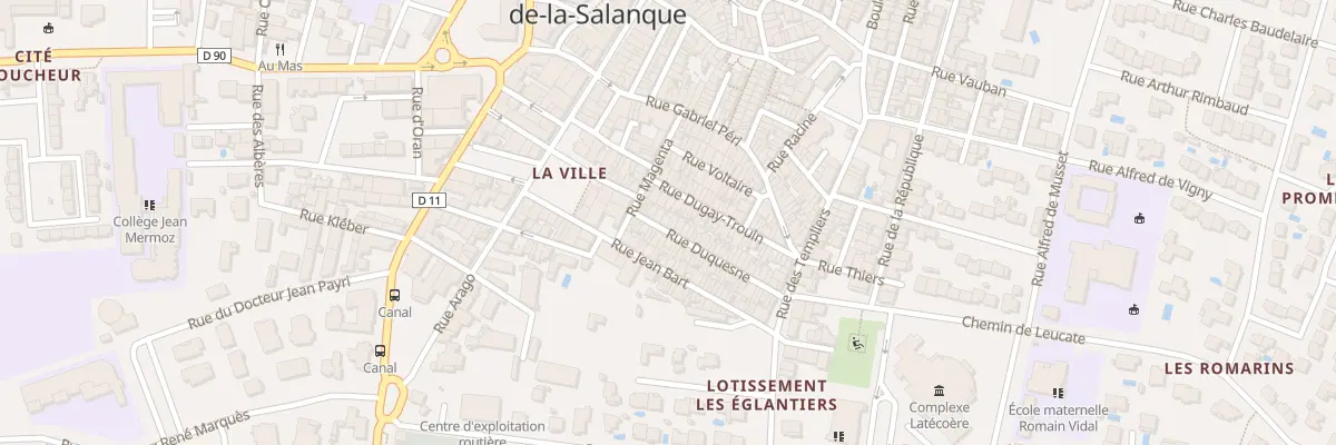 Plan du 11 Rue Duquesne à Saint-Laurent-de-la-Salanque
