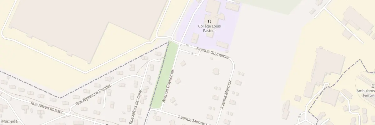 Plan du 3 All Guynemer à Libercourt