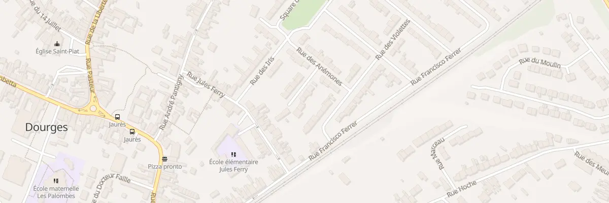 Plan du 5 Rue des Camélias à Dourges