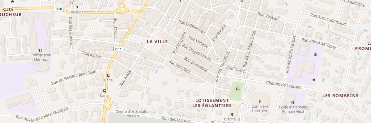 Plan du 14 Rue Duquesne à Saint-Laurent-de-la-Salanque