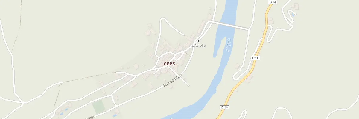 Plan du 5061 Ceps à Roquebrun