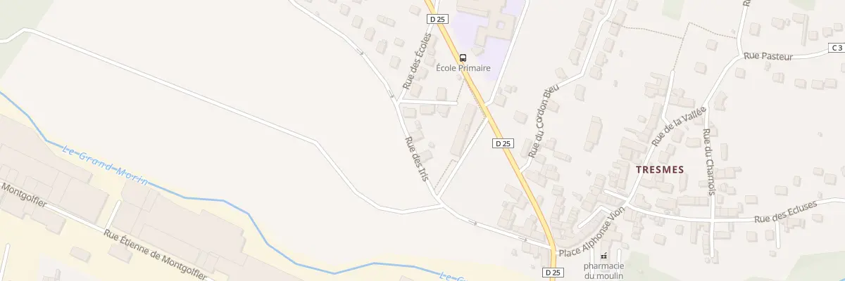 Plan du 8 Rue des Iris à Pommeuse