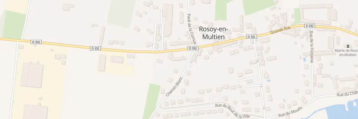 Plan du 1 Che Blanc à Rosoy-en-Multien