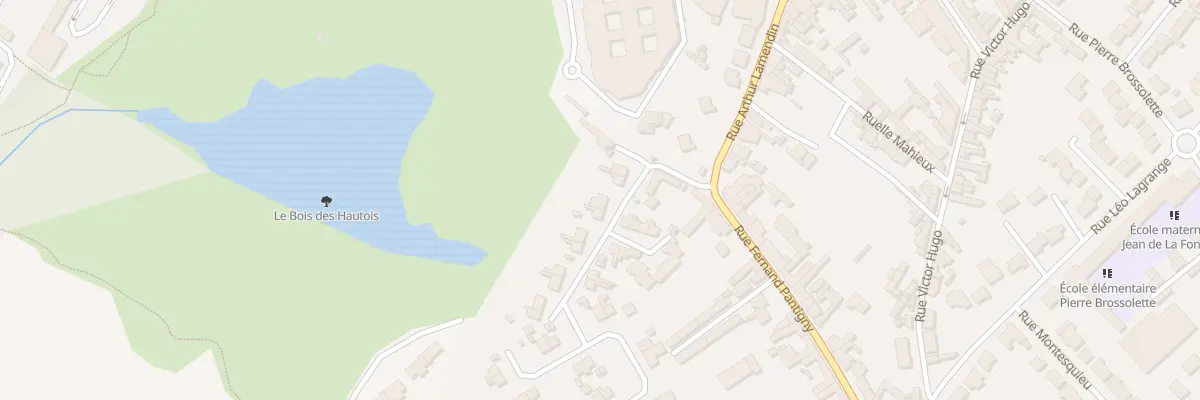 Plan du 45 Rue du Verger à Oignies