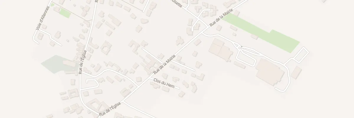 Plan du 1 Rue de l’Eglise à Chemy