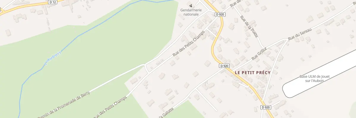 Plan du 11 Rue Des Petits Champs à Jouet-sur-l’Aubois