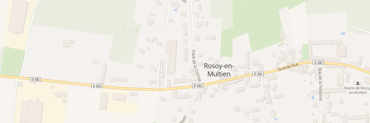 Plan du 4B Vc Pave de la Cornue à Rosoy-en-Multien