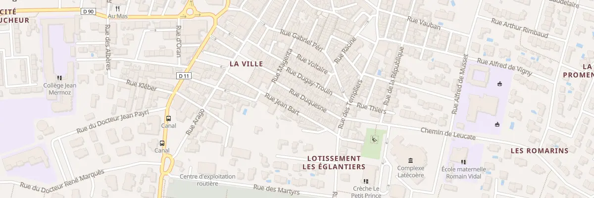 Plan du 20 Rue Duquesne à Saint-Laurent-de-la-Salanque
